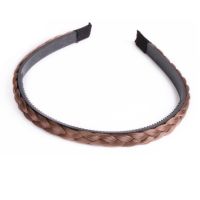 Twist วิกผม Headbands สำหรับผู้หญิงฟันกว้าง Fishbone ids Hairbands Handmade Head Hoop ผมจัดแต่งทรงผม Headwear อุปกรณ์เสริม Gift