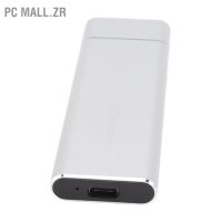 BPc Mall.Zr M.2 Nvme Ssd Enclosure กล่องอลูมิเนียม Usb3.1 เป็น Pcie M Key Type C อินเตอร์เฟส สีเงิน