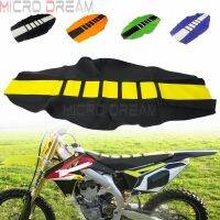 Motocross Enduro MX Ribbed Gripper Traction Seat Cover for Suzuki DR650 DRZ RM RMZ 250 450 EXC XCW TE CRF250 CRF450 R/X/L XR250