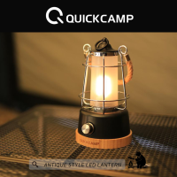 ตะเกียง LED / ตะเกียงโคมไฟตั้งแคมป์ ANTIQUE STYLE LED LANTERN - QUICKCAMP