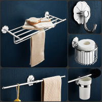 Bathroom Accessories Set Chrome ss Towel Rack Paper Holder Towel Bar Robe Hook Toilet Brush Holder Bathroom Hardware