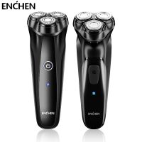 【DT】 hot  ENCHEN Warrior Electric Shaver for Men Rechargeable Cordless Rotary Electric Razor Pop-up Beard Trimmer Face Shaving Machine