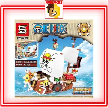HI-REEKE Pirate Ship Micro Mini Building Block Set 1 Piece Anime