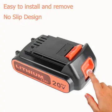 12V 6800mah Rechargeable Tool Battery for Black & Decker A12 A12ex