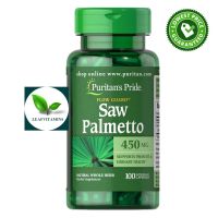 NEW Puritans pride Saw Palmetto 450 mg / 100 Capsules