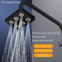 ✽☊  High Pressure Mini Rainshower Magic Water Flow Rainfall Shower Head Water- Saving Shower Bathroom Accessories Showerhead