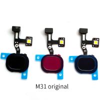 Original For Samsung Galaxy M31 Touch ID Fingerprint Sensor Home Button Flex Cable