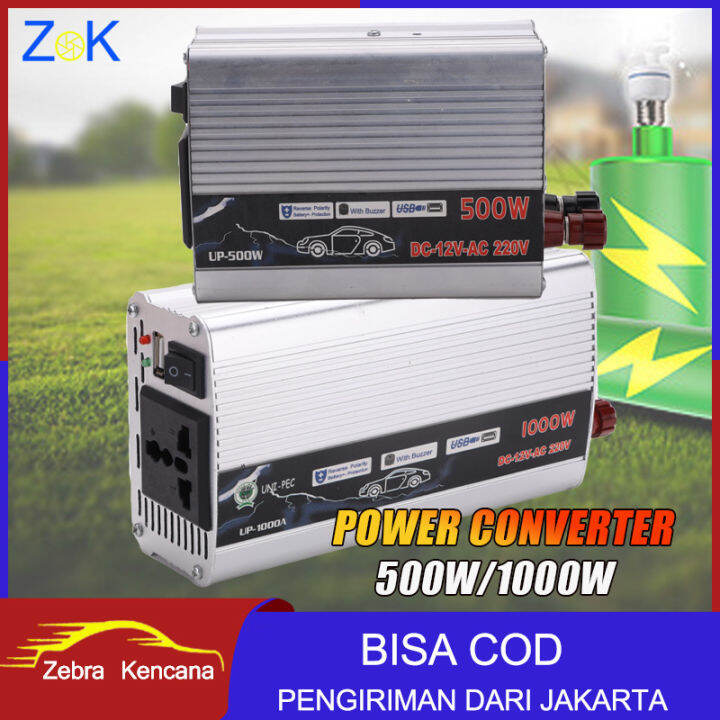 Power Inverter 500/1000W Inverter Hanaya 500/1000 Watt Kualitas Hanaya