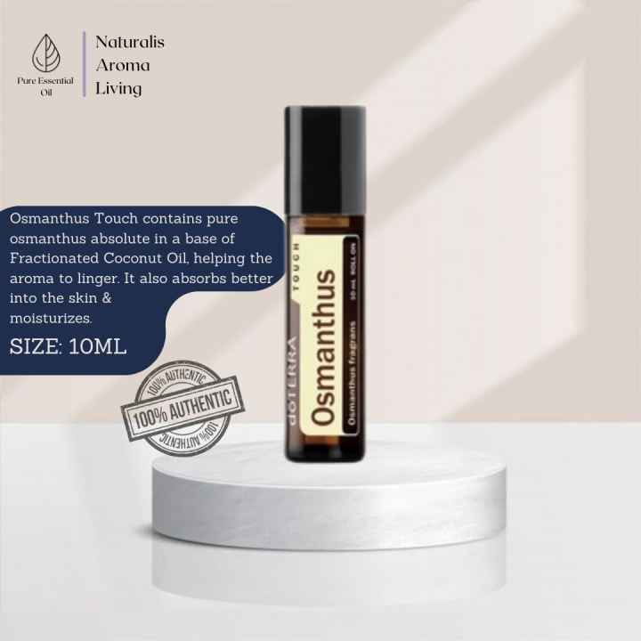 100 Authentic Doterra Osmanthus Touch Osmanthus Fragrans Essential Oil Blend Roll On 10ml 桂花 3370