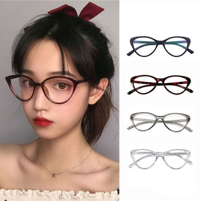 Eyewear Eyeglasses Models Triangle Transparent Popular Blue Light Blocking Women Sexy Cat Eye