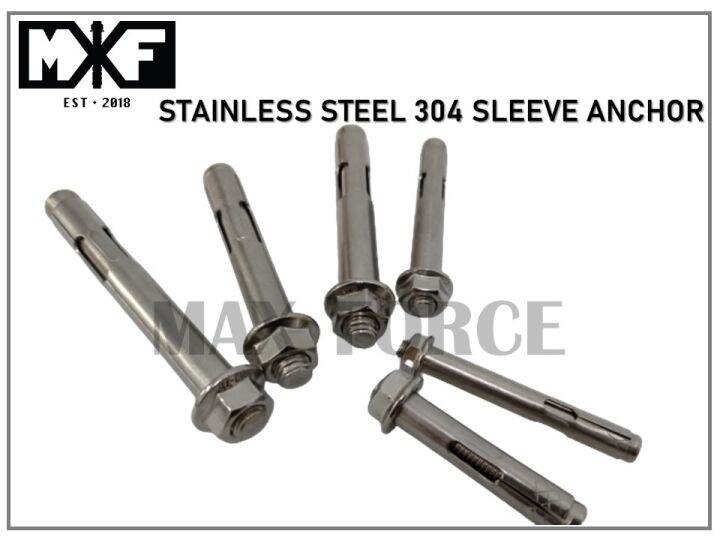 STAINLESS STEEL 304 SLEEVE ANCHOR Lazada