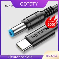 USB ร้อนชนิด C PD ถึง9V 12V 15V 20V สายเคเบิลพลังงาน5.5X2.5Mm สำหรับแล็ปท็อปไร้สายแถบไฟ LED ลำโพงกล้องวงจรปิด