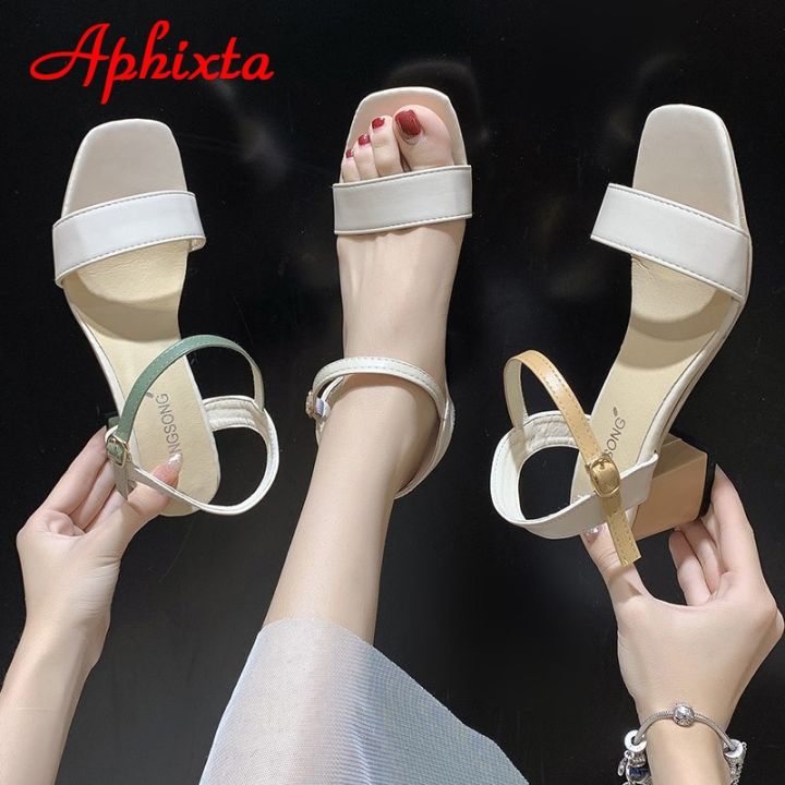 ขายดีที่สุด-ioztt2023-aphixta-5-5cm-heels-sandals-slides-ankle-size-45