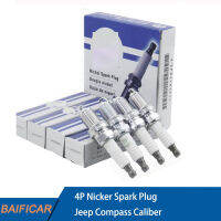 Baificar nd New 4Pcs Spark Plug SP0ZFR5F11 For Jeep Compass Dodge Caliber Chrysler 200 2.4L