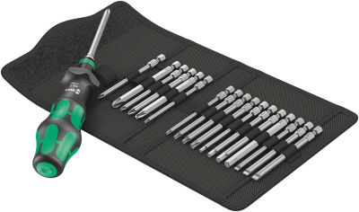 Wera 05057482001 Kraftform Kompakt Turbo 1, 19 pieces