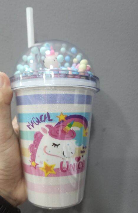 แก้วน้ำลาย-unicorn-ขนาด-350-ml