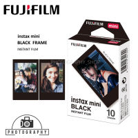 Fujifilm Instax mini film Black frame ฟิล์ม instax mini  กรอบดำ