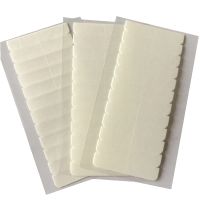 120 tabslots 10 sheets 0.8cm*4cm No shine white adhesive tape waterproof tape for tape hair extension