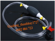 Ống hút nước bể cá thủy sinh - Dụng cụ bơm hút xăng dầu chất lỏng bóp tay