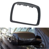 Car Side Wing Rear View Door Mirror Frame Side Mirror Trim Ring Cap Cover Left Right for BMW E53 X5 3.0d 3.0i 4.4i 1999-2006