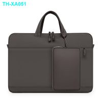 Laptop bag portable female jotter one shoulder/package/inch for the tank