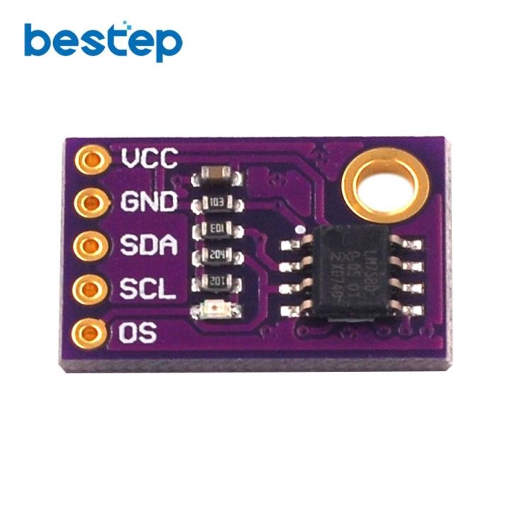 เซ็นเซอร์อุณหภูมิ-lm75a-อินเตอร์เฟซ-i2c-ความเร็วสูงโมดูลบอร์ดพัฒนาความแม่นยำสูง