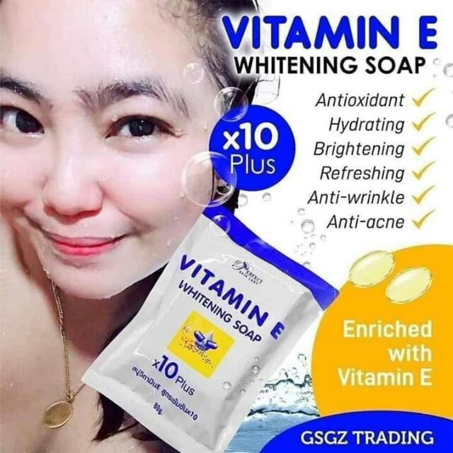 Sabun vitamin E whitening ORIGINAL THAILAND | Lazada