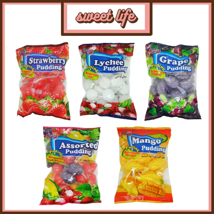 24'S X 40G RICO PUDDING JELLY BERPERISA LAICI / MANGGA / STRAWBERI ...