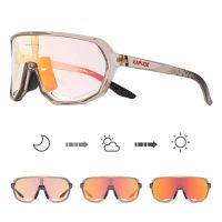 【YF】❖∏❦  KAPVOE Outdoor Sport Photochromic Cycling Sunglasses UV400 Glasses for Men MTB Road Goggles