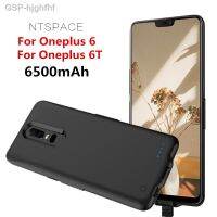 โอซี☬บางกรณีที่ชาร์จเสริมภายนอกสำหรับ Oneplus 6T 6500เคสเคสชาร์จไฟได้ที่รวมกำลังไฟฟ้ามิลลิแอมป์6