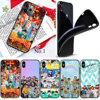 61TEE SEVENTEEN Band อ่อนนุ่ม High Quality ซิลิโคน TPU Phone เคสโทรศัพท์ ปก หรับ iPhone 7 8 11 12 13 14 Pro XS Max SE X XR Plus SE