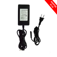 แพ็ค 10 ชิ้น AC/DC Adapter 5V 2A 2000mA (DC 3.5*1.35MM) สำหรับ IP CAMERA สายยาวพิเศษ รวม 3.35 เมตร รุ่น YGY-050200