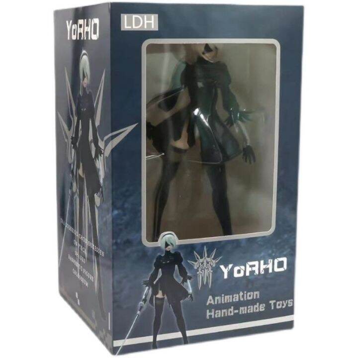 zzooi-28cm-nier-automata-2b-model-action-figurine-collectible-anime-figures-figurine-statue-collectible-doll-decoration-toy-gift