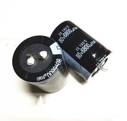 80V6800UF aluminum electrolytic capacitor 6800UF 80V 35*50MM
