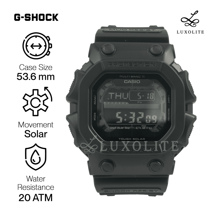 [CLEARANCE] [Luxolite] Casio GShock GXW56BB1ER GXW56BB1 Tough