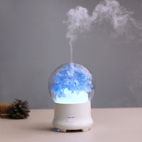 NMT 163 Mini Ultrasonic Humidifier Warm LED Light Aroma Diffuser Household Aromatherapy Essential Oil Diffuseur Air Purification