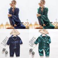 (KTL)Mother Kids Pajamas Family Matching Outfits Baby Girls/Boys Clothes Sleepwear Family Matching Clothes Sets Parent-Child Wear