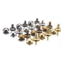 【CW】 20Sets Metal Domed Cap Rivets Studs 6/7/ 8/9/10mm Sewing Leather Garments Hat Shoes Collar Rivet