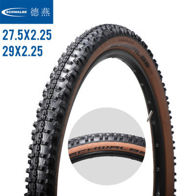 Schwalbe สมาร์ทยางรถจักรยาน27.5X2.25 29X2.25 MTB จักรยานเสือภูเขายาง67 TPI ADDIX ยางแข่งแบบมีสาย27.5er 29er ประสิทธิภาพสายสีบรอนซ์-ผิวหลอดน้ำหนักเบาประเภท