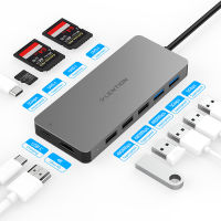 USB HUB to Multi USB 3.0 HDMI Adapter Dock for M1 Pro Air 13.3 Accessories USB-C Type C SD TF Splitter 11 Port USB C HUB