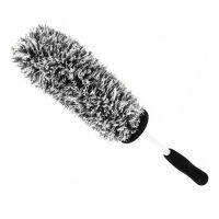 New Microfiber Detailing Brush with Removable Head Durable Rim Spokes Caliper Wheel Cleaner