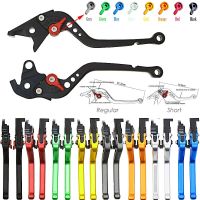 Leviers dembrayage de frein CNC réglables pour moto leviers courts et longs pour Kawasaki ZX6R 636 2007 2008 2009-2016 ZX10R 2006-2015 Z1000 07-16