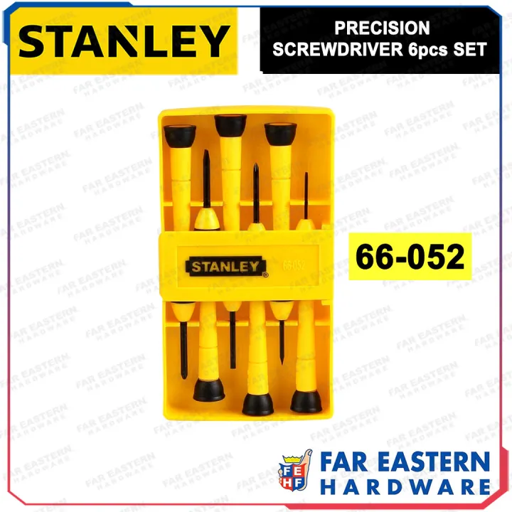 Stanley Precision Screwdriver 6pcs Set 66 052 Stht Lazada Ph