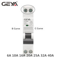 GEYA GYM9N DPN MCB 1P+N 6A 10A 16A 20A 25A 32A 40A 220V AC มินิเบรกเกอร์ 6KA C Curve B Curve-Souyine