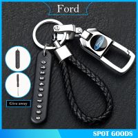 Angel Ford Car Logo Keychain Creative Car Key Chain Alloy Metal Keyring