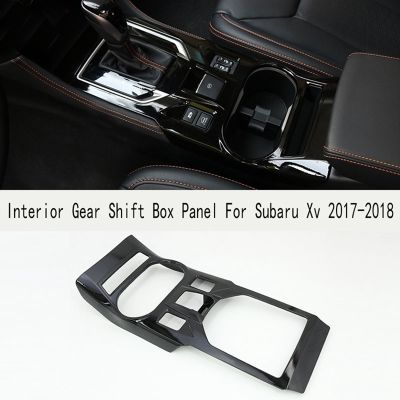 Interior Gear Shift Box Panel Cover Trim Dashboard Transmission Panel Cover Gear Box Panel Trim for Subaru Xv 2017-2018