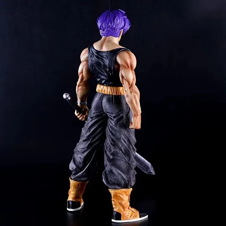 24cm Dragon Ball Figura Gros Super Saiyan Futuro Trunks Ssj Pvc