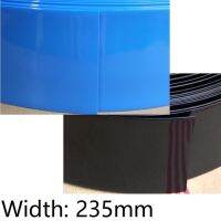 Width 235mm PVC Heat Shrink Tube Dia 150mm Lithium Battery Insulated Film Wrap Protection Case Pack Wire Cable Sleeve Black Blue Electrical Circuitry