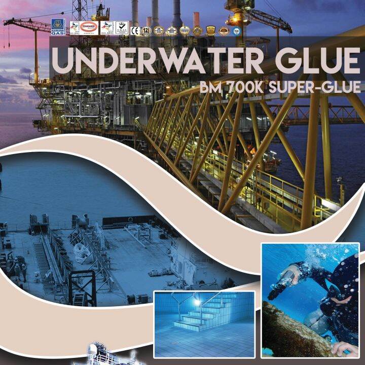 Underwater Glue / Waterproof Glue/ 700k Super Glue 1KG (BM Coating