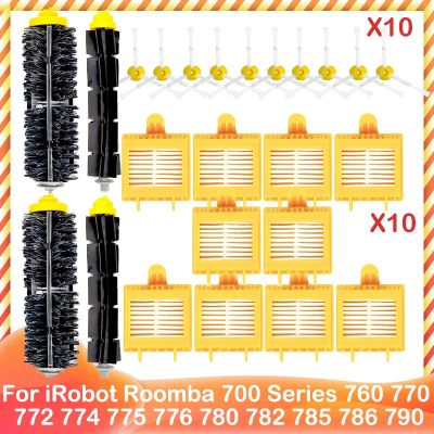 HOT LOZKLHWKLGHWH 576[HOT ING HENG HOT] อะไหล่ตัวกรอง Hepa แปรงด้านข้างหลักสำหรับ IRobot Roomba 700ชุด770 780 790 772 774 775 760เปลี่ยนอะไหล่